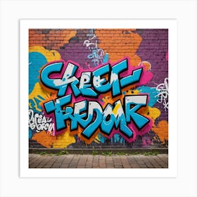 Bold Strokes: Graffiti on Urban Walls Art Print