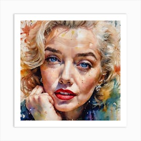 Marilyn Monroe 3 Art Print