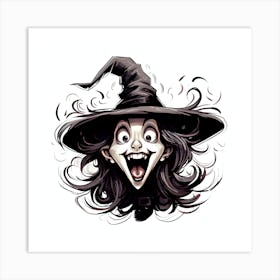 Witches Hat Art Print