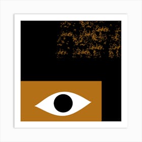 Abstract Eye Art Print