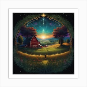 Starry Night 6 Art Print