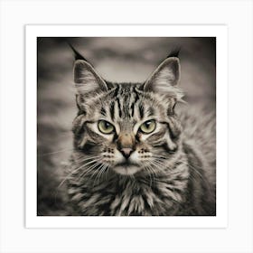 Lynx Cat Art Print