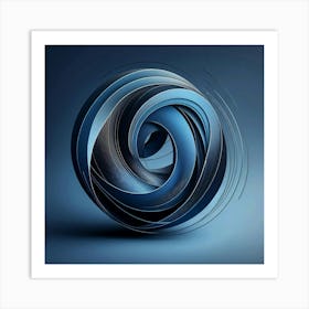 Abstract Spiral 1 Art Print