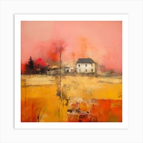 Abandoned Village Art Print