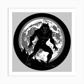 Werewolf Art Print