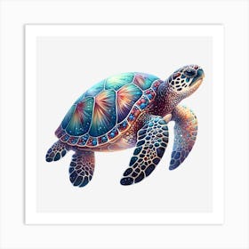 Sea Turtle Art Print