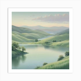 Landscape 3 Art Print