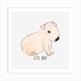 Bull Terrier Art Print