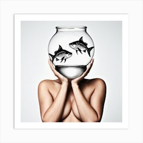 Fish Bowl 18 Art Print