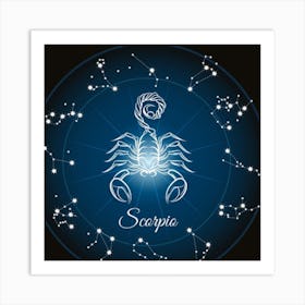 Scorpio Art Print