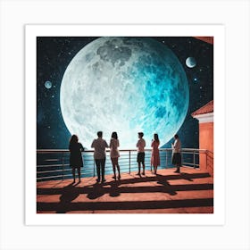 Full Moon 19 Art Print