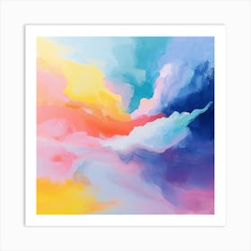 Abstract Painting 150 Art Print