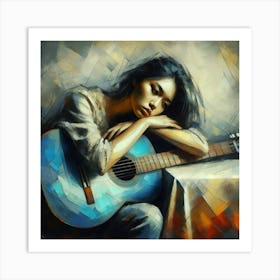 Acoustic Guitar Art Print