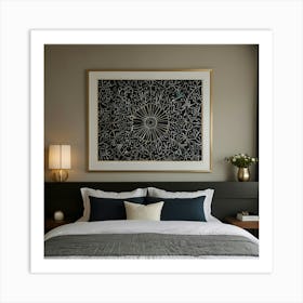 Abstract For Bedroom Art Print