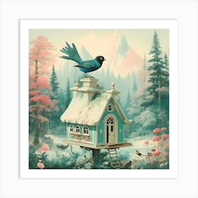 Birdhouse Art Print