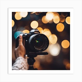 Bokeh Photography Art Print