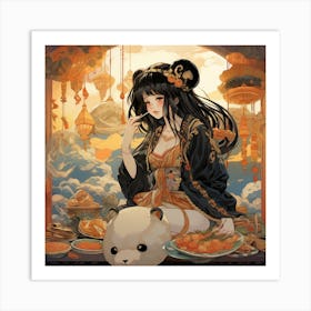 Chinese Girl 1 Art Print