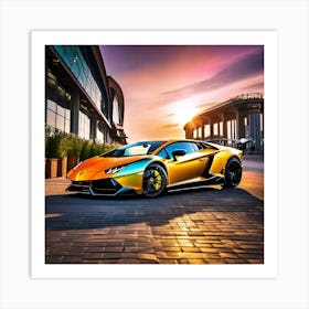 Lamborghini 8 Art Print