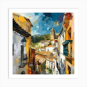 Street In Spain 1 Art Print