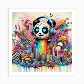 Panda 6 Art Print