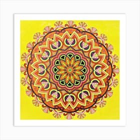 Mandala Yantra Art Print