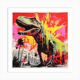 T-Rex 5 Art Print