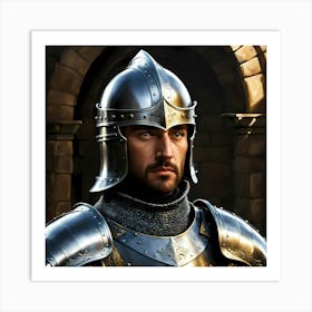 Medieval Knight Art Print