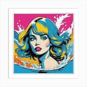 Pop Canvas Print Art Print