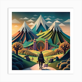 Lord Of The Rings Art Print