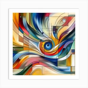 Abstract Painting 3 Art Print