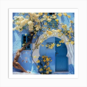 Blue Door 68 Art Print