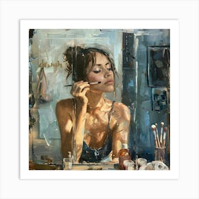 Reflections of Vanity Art Print