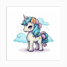 Unicorn 27 Art Print