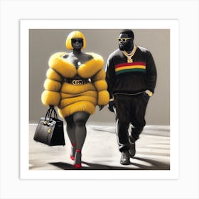 Gucci Couple 3 Art Print