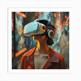 Virtual Reality (2) Art Print