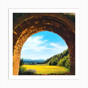 Archway To The Countryside Art Print