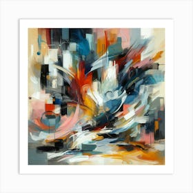 Abstract Painting 4 Art Print