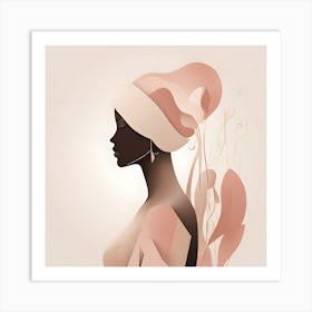 Portrait Of A Woman Art Print