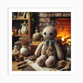 Pincushion Doll Art Print