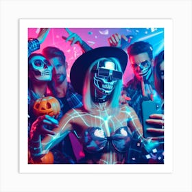 Halloween Party7 Art Print