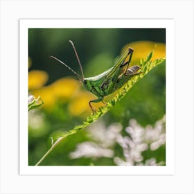 Grasshopper 43 Art Print