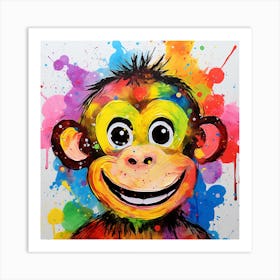 Zodiac Signs - Monkey Art Print