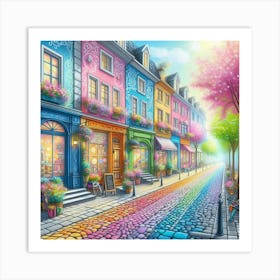 Street Scene Art Print