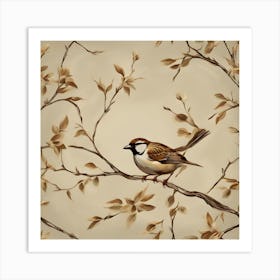 Sparrow Art Print