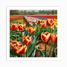 Tulips 22 Art Print