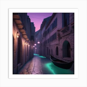 Venice Landscape Art Print