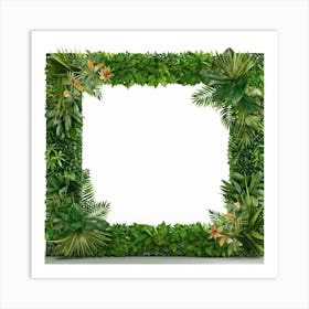 Tropical Frame 6 Art Print