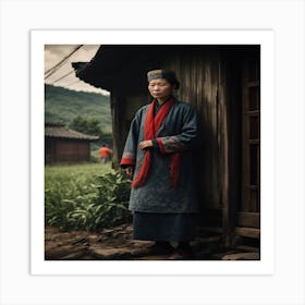 Chinese Woman Art Print