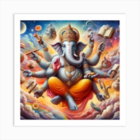 Ganesha 14 Art Print