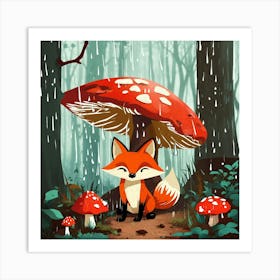 A small fox 1 Art Print